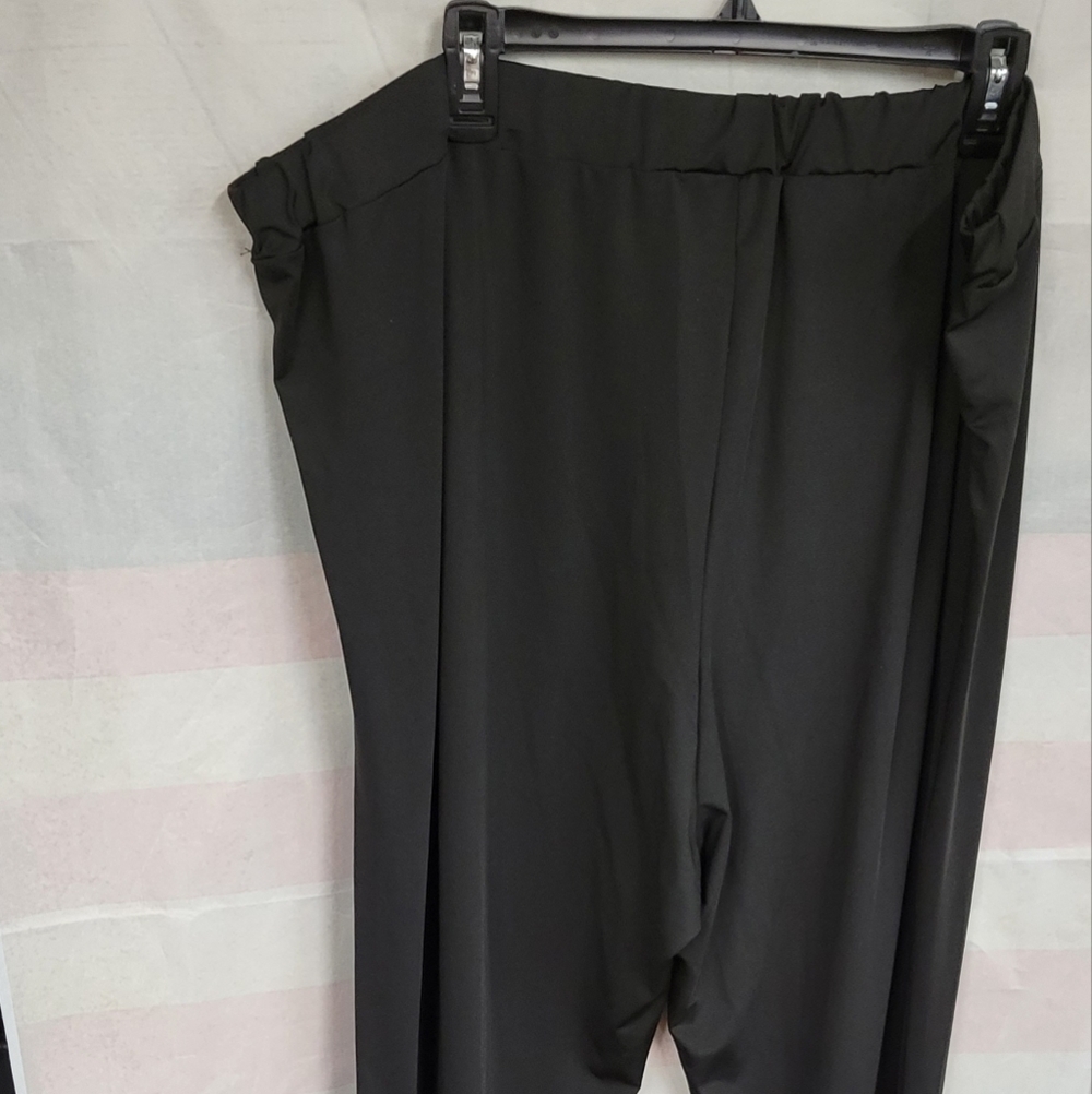 Bloomchic Black Bell Bottom Stretchy Pants 3xl